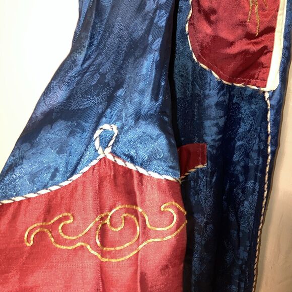 Vintage 1940/50's Japanese Silk Smoking Jacket~Embroidered - Picture 3 of 10